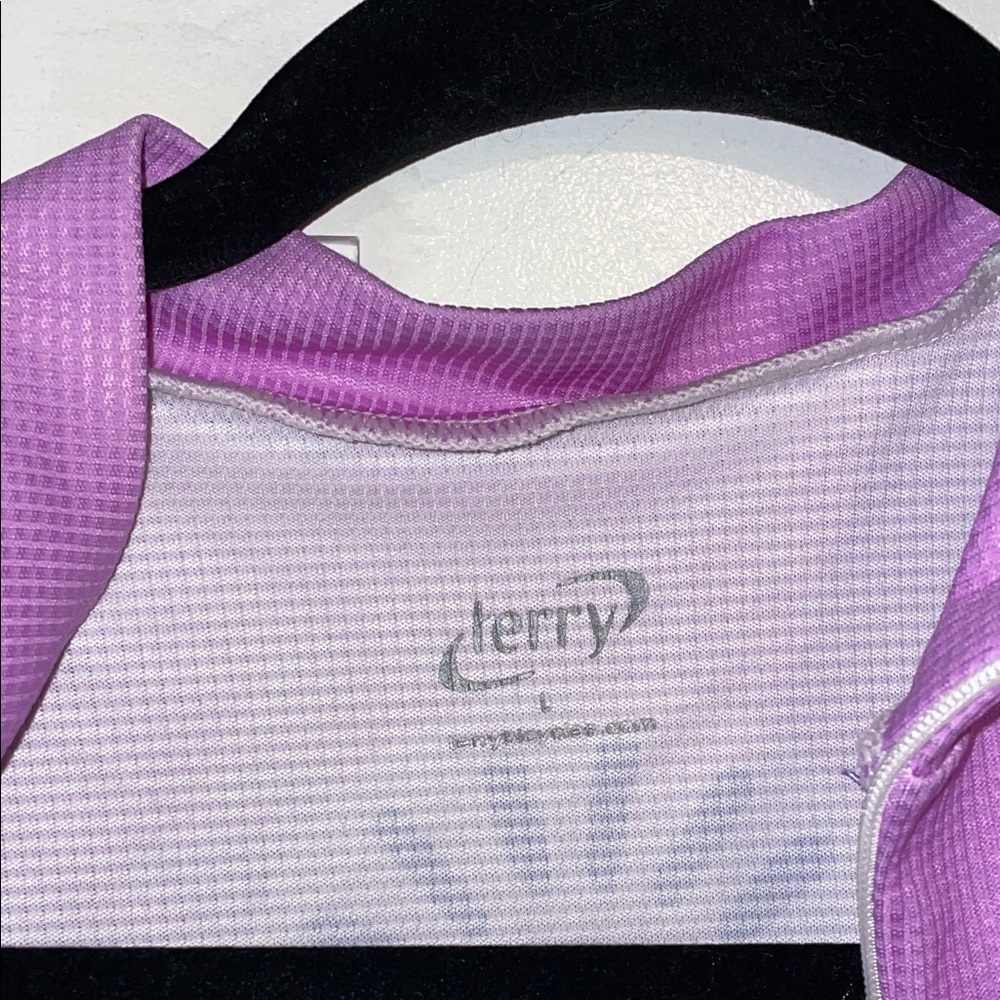 Purple Sleeveless Cycling Jersey - Picture 8 of 11